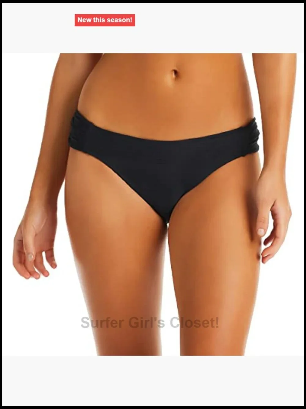 Adjustable Cropped Cami Bikini Top Separates with Removable Soft Cups